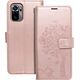 OEM WYP KABURA MEZZO BOOK DO XIAOMI MI 11 LITE 5G / MI 11 LITE LTE ( 4G ) / MI 11 LITE NE DRZEWO ZŁOTY RÓŻ 13002146 5903396136719