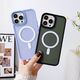 Hurtel Pancerne magnetyczne etui iPhone 14 Plus MagSafe Color Matte Case - czarne 13002290 9145576278765