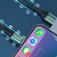 Kabel USB Wekome USB-A - USB-C + microUSB + Lightning 1.2 m Srebrny (WK-WDC-170_SILVER) 13027013 6941027631997