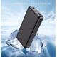 Powerbank 4kom.pl Powerbank Bateria zewnętrzna VEGER A20 - 20 000mAh czarny (W2015) 13029823 6970453554136