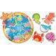 Lisciani LISCIANI MONTESSORI BABY WOOD PUZZLE ROUND 13048603 8008324096916