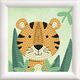 DIAMOND DOTZ DIAMOND DOTZ WOODLAND TIGER 13057047 4895225927340