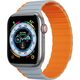 DUXDUCIS Pasek magnetyczny Dux Ducis Strap (LD Version) Apple Watch 4/5/6/7/SE/8 40/41mm szaro-pomarańczowy 13059765 6934913027868
