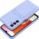 OEM Futerał CARD CASE do SAMSUNG A14 5G / A14 4G fioletowy 13087753 5903396203305