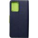 OEM Kabura Fancy Book do  XIAOMI Redmi NOTE 12 5G granatowy / limonka 13088324 5903396205262