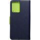 OEM Kabura Fancy Book do  XIAOMI Redmi NOTE 12 4G granatowy / limonka 13088347 5903396205231