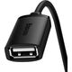 Kabel USB Baseus USB-A - USB-A 1.5 m Czarny (B00631101111-00) 13117348 6932172629878