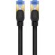 Baseus Kabel sieciowy w oplocie kat. 7 Baseus Ethernet RJ45, 10Gbps, 1m (czarny) 13123401 6932172646561