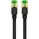 Baseus Kabel sieciowy w oplocie kat. 8 Baseus Ethernet RJ45, 40Gbps, 1m (czarny) 13123412 6932172646776