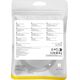 Baseus Kabel sieciowy w oplocie kat. 8 Baseus Ethernet RJ45, 40Gbps, 1m (czarny) 13123412 6932172646776