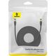 Baseus Kabel sieciowy w oplocie kat. 8 Baseus Ethernet RJ45, 40Gbps, 8m (czarny) 13123417 6932172646820