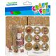 Kalendarz adwentowy Craft with Fun CFBN343 Zestaw kreatywny DIY 13132189 5908275179214