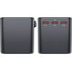 Ładowarka Acefast Multifunkcyjna ładowarka sieciowa podróżna Acefast Z1, 2xUSB-A, 3xUSB-C, GaN, 67W, US/EU/UK/AU (czarna) 13132514 6974316282495