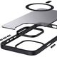 Crong Etui Hybrid Frost MAG Cover iPhone 15 Plus MagSafe Czarne 13132651 5904310703222
