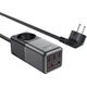 Ładowarka Acefast Ładowarka sieciowa / listwa zasilająca Acefast Z2, GaN, 3xUSB-C, 2xUSB-A, 75W (czarna) 13132758 6974316282501