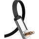 Kabel Ugreen Kątowy kabel mini jack 3,5mm AUX UGREEN AV119, płaski, 0.5 m (czarny) 13155610 6957303807147