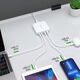 Ładowarka Choetech Ładowarka sieciowa Choetech PD8008, 2x USB-C, 2x USB-A, GaN, 100W (biała) 13156323 6932112104724