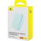 Powerbank Baseus Powerbank magnetyczny Baseus Magnetic Mini 10000mAh 30W MagSafe (niebieski) 13168158 6932172642792