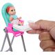 Lalka Barbie Mattel Skipper Opiekunka Zestaw Karmienie maluszka HTK35 13169181 194735192069