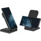 Ładowarka Crong Ładowarka bezprzewodowa 3w1 do iPhone, Samsung & Android, Galaxy Watch i słuchawek TWS 13169330 5904310703550