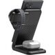 Ładowarka Crong Ładowarka bezprzewodowa 3w1 do iPhone, Samsung & Android, Galaxy Watch i słuchawek TWS 13169330 5904310703550