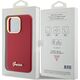 Guess Guess GUHCP15LSMBSLM iPhone 15 Pro 6.1" magenta hardcase Silicone Script Metal Logo & Frame 13171297 3666339149062