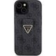 Guess Guess GUHCP15SPGS4TDK iPhone 15 6.1" czarny/black hardcase Grip Stand 4G Triangle Strass 13171301 3666339197292