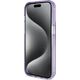 Guess Guess GUHMP15LHRSGSU iPhone 15 Pro 6.1" fioletowy/purple hardcase Ring Stand Script Glitter MagSafe 13171317 3666339156763