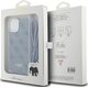 Guess Guess GUHCP15SHC4SEB iPhone 15 / 14 / 13 6.1" niebieski/blue hardcase Crossbody Cord 4G Print 13171362 3666339148201