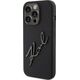 Karl Lagerfeld Karl Lagerfeld KLHCP15LSKSBMCK iPhone 15 Pro 6.1" czarny/black hardcase Silicone Karl Script 13177472 3666339168179