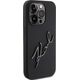 Karl Lagerfeld Karl Lagerfeld KLHCP15LSKSBMCK iPhone 15 Pro 6.1" czarny/black hardcase Silicone Karl Script 13177472 3666339168179