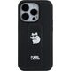 Karl Lagerfeld Karl Lagerfeld KLHCN61GSACHPK iPhone 11 / Xr 6.1" czarny/black hardcase Gripstand Saffiano Choupette Pins 13177506 3666339207335