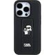 Karl Lagerfeld Karl Lagerfeld KLHCN61GSAKCPK iPhone 11 / Xr 6.1" czarny/black hardcase Gripstand Saffiano Karl&Choupette Pins 13177507 3666339206772