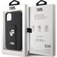 Karl Lagerfeld Karl Lagerfeld KLHCN61GSAKCPK iPhone 11 / Xr 6.1" czarny/black hardcase Gripstand Saffiano Karl&Choupette Pins 13177507 3666339206772