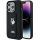 Karl Lagerfeld Karl Lagerfeld KLHCP14XGSACHPK iPhone 14 Pro Max 6.7" czarny/black hardcase Gripstand Saffiano Choupette Pins 13177521 3666339207427