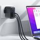 Ładowarka Acefast Szybka ładowarka GaN UK Acefast A40 100W PD 3x USB-C 1x USB-A - czarna 13177921 6974316281962