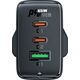 Ładowarka Acefast Acefast ładowarka GaN 65W 3 porty (1xUSB, 2xUSB C PD) wtyczka UK biała (A44) 13177923 6974316281801