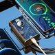 Powerbank Wekome Power bank 10000 mAh Fast Charging z wbudowanym kablem USB-C & Lightning PD 20W + QC 22.5W Czarny 13216591 6941027640029