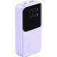 Powerbank Joyroom Joyroom JR-PBC06 z wbudowanymi kablami USB-C / Lightning 30W 10000mAh - fioletowy 13217626 6956116776473