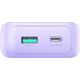 Powerbank Joyroom Joyroom JR-PBC06 z wbudowanymi kablami USB-C / Lightning 30W 10000mAh - fioletowy 13217626 6956116776473