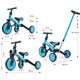 Milly Mally Rowerek Ride On - Bike 4w1 OPTIMUS PLUS Blue 13219792 5901761128529