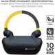 Fotelik samochodowy KinderKraft Fotelik I-BOOST BLACK 13219842 5902533924813