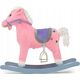 Milly Mally Koń na biegunach Łatek Pink 13219863 5901761128741