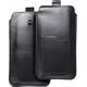 OEM Skórzana uniwersalna wsuwka z pull-up - ROYAL / czarny - Rozmiar 2XL+tall - SAMSUNG S21 ULTRA / HUAWEI P Smart 2021 / XIAOMI Redmi 12 / OPPO A98 5G 13231952 5903396224119