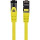 Lanberg Patchcord Lanberg S/FTP kat.8.1 1,5m LSZH CU fluke passed żółty 13242604 5901969440461