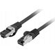 Lanberg Patchcord Lanberg S/FTP kat.8.1 2m LSZH CU fluke passed czarny 13242621 5901969440614