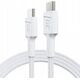 Kabel USB Green Cell USB-C - USB-C 1.2 m Biały (KABGC30W) 13243207 5904326373433