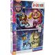 Clementoni Puzzle 2 x 20 elementów Super Kolor Psi Patrol The Mighty Movie 13244884 8005125248056