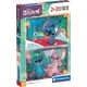 Clementoni Puzzle 2x20 elementów Super Kolor Stitch 13244930 8005125248094