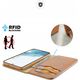 Dux Ducis Etui Dux Ducis Hivo z klapką i blokadą RFID do Samsung Galaxy S24 Ultra - brązowe 13249850 6934913021859
